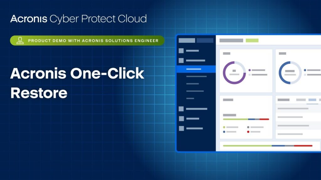 Acronis Cyber Cloud Recovery